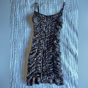 Urban Outfitters Tegan Mesh Bodycon Dress, Size M